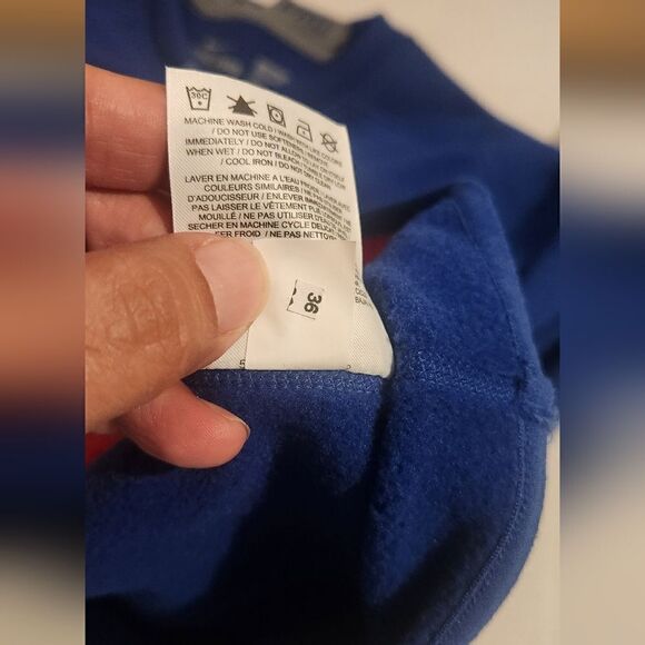 Nike Pro Women's Fitted Blue Sweatshirt Size Medium - Picture 3 of 10